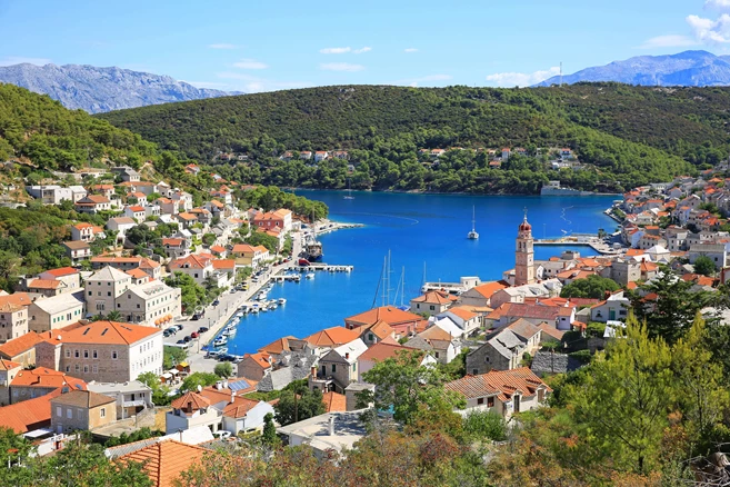 Pucisca, Dalmatian Coast cruise, Croatia