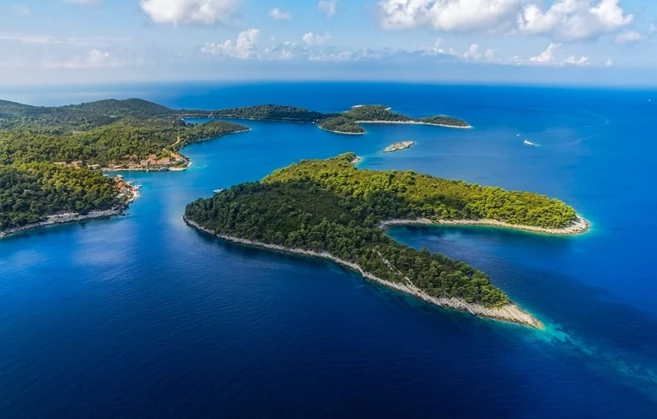 Elafiti Islands, One way cruise from Dubrovnik to Split, Croatia