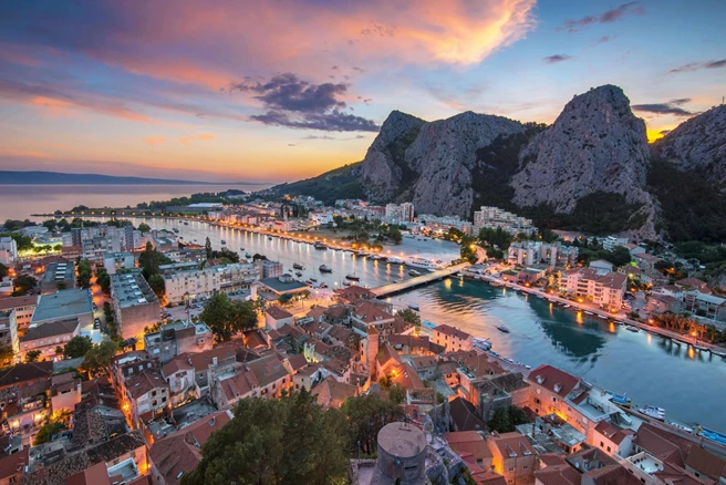 Omis, Croatian Islands Cruise from Dubrovnik to Split