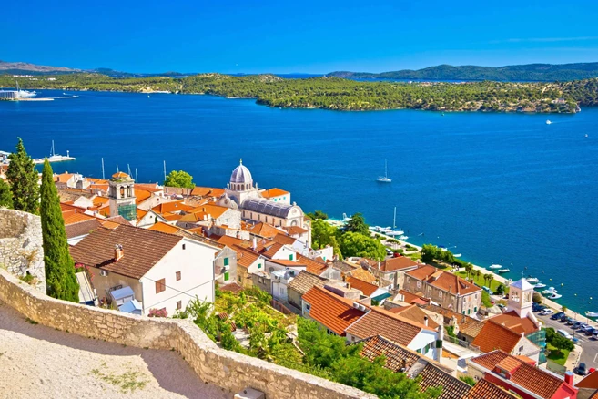 Sibenik, Bellezas de Dalmacia Central, Croacia