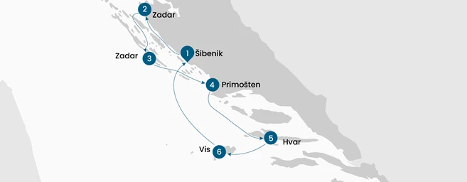 Kornati Islands cruise