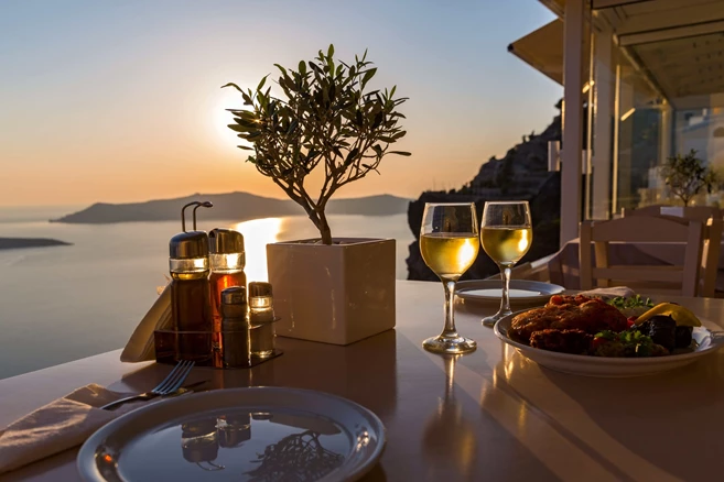 Romantic Dinner, Amazing Kvarner Bay Islands, Croatia