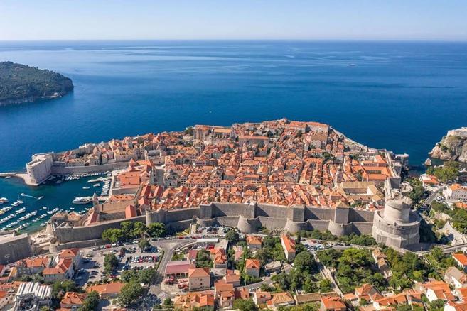 Dubrovnik, Naturaleza de Dalmacia desde Split, Croacia