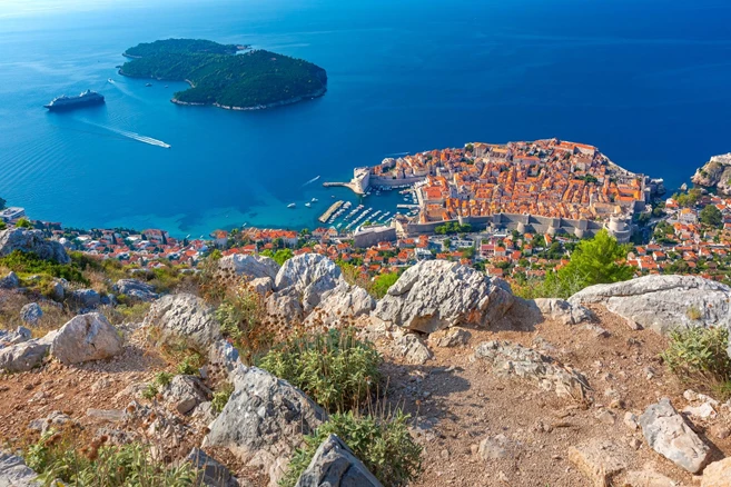 Dubrovnik, Islas croatas entre Dubrovnik y Split
