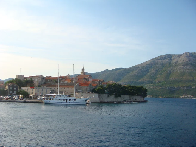 Korcula, Islas croatas desde Split