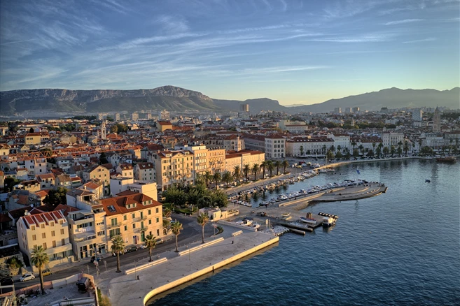 Split, Bellezas de Dalmacia Central, Croacia
