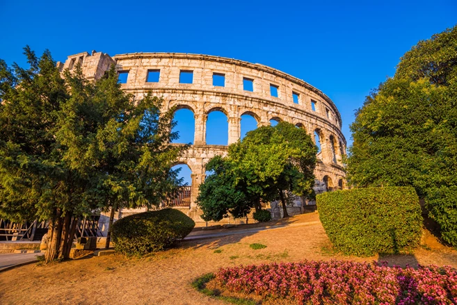 Cruises from Opatija - Roman Amphitheatre in Pula