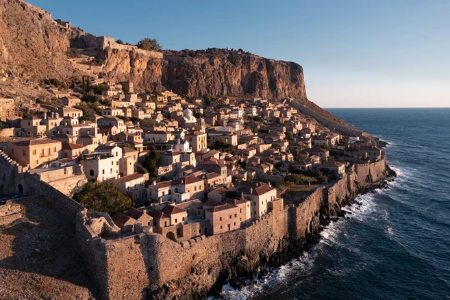 Medieval village of Monemvasia