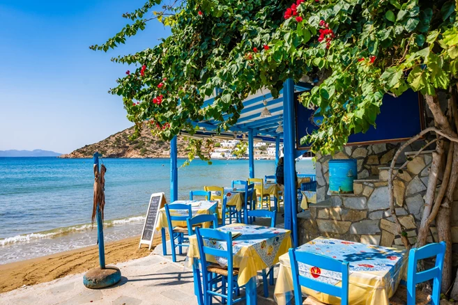 Taberna griega típica – isla de Sifnos