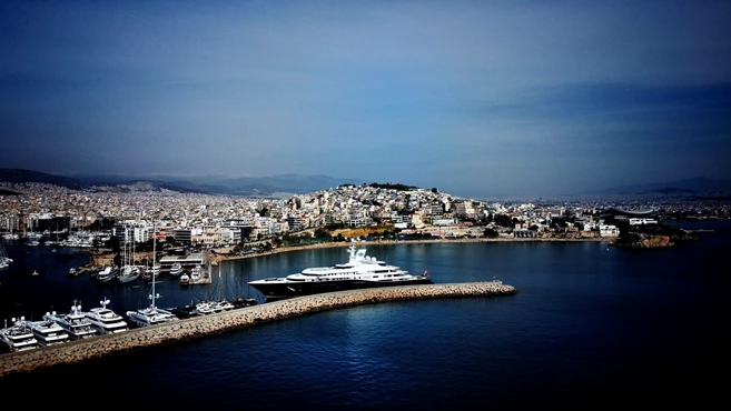 El puerto de Pireo