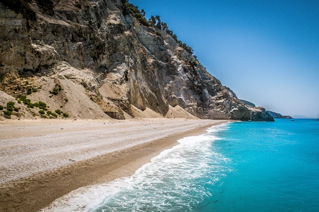 La playa de Lefkada