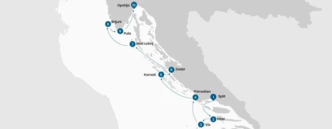 The Highlights of the Adriatic Coast 