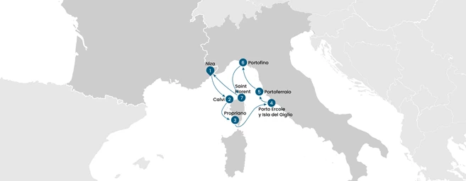 De Niza a Córcega y la Costa Toscana: Crucero Mediterráneo 2026