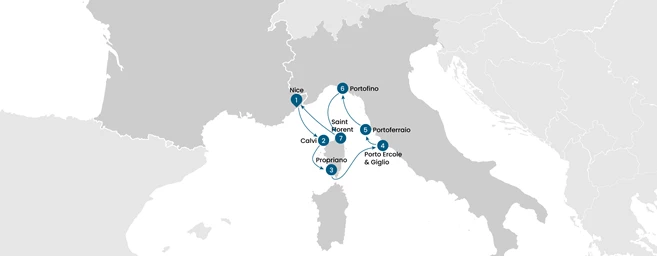 Nice to the Tuscan Coast and Corsica: 9-Day Mediterranean Cruise 2026
