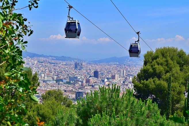 Barcelona cable car