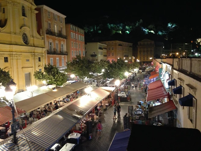 night market in Nice