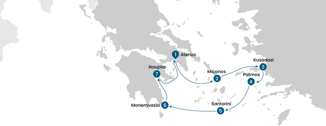 Greece & Turkey: Mykonos, Santorini & Ancient Ephesus