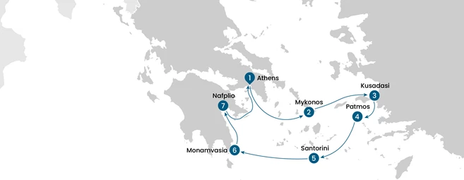 Greece & Turkey: Mykonos, Santorini & Ancient Ephesus