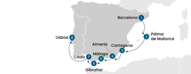 Barcelona to Lisbon: An Enchanting Spanish Symphony Cruise