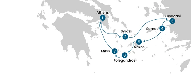 Hidden Greek Islands & Ancient Wonders aboard Wind Spirit