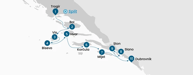 Dalmatia discovery cruise