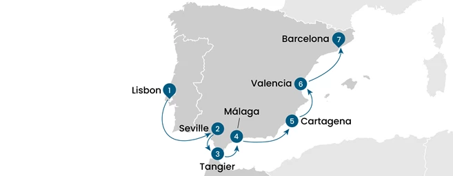 Lisbon to Barcelona Mediterranean Discovery