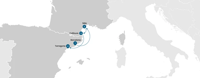 Barcelona to the French Riviera 