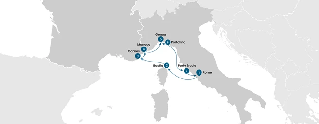 Italian and French Riviera Escape 