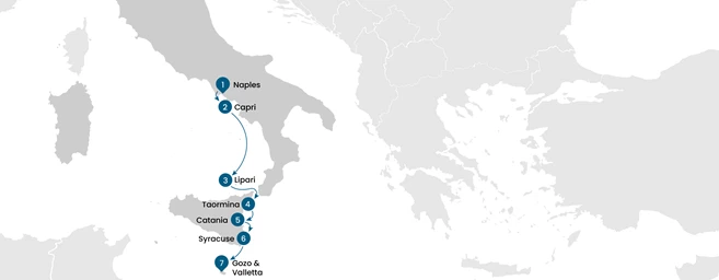 La Dolce Vita Cruise: From Naples to Malta