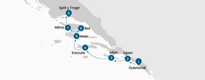 Mini crucero de Dubrovnik a Split123