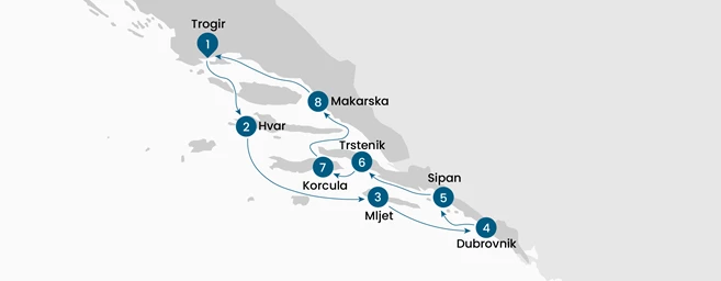 Perlas del sur de Croacia Premium Superior