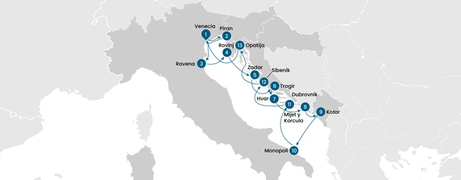 Crucero Odisea en el Adriático