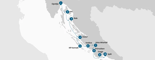 Croatia Cruise from Opatija