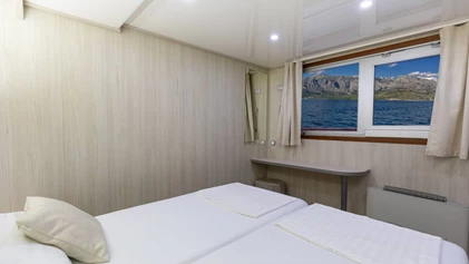 Cristal cabin detail