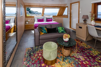 Adriatica double cabin on superior deck