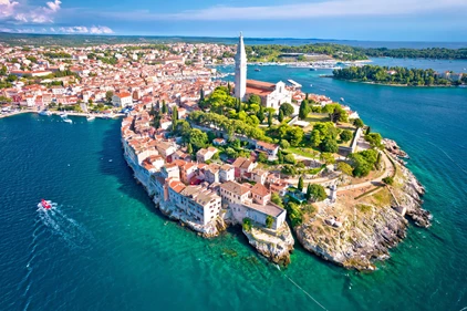 Rovinj is a lovely town on Istrian Peninsula