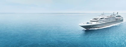 Ship Le Boreal panoramic view