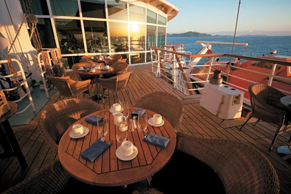 Wind Spirit outdoor veranda