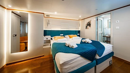Adriatic Blue cabin