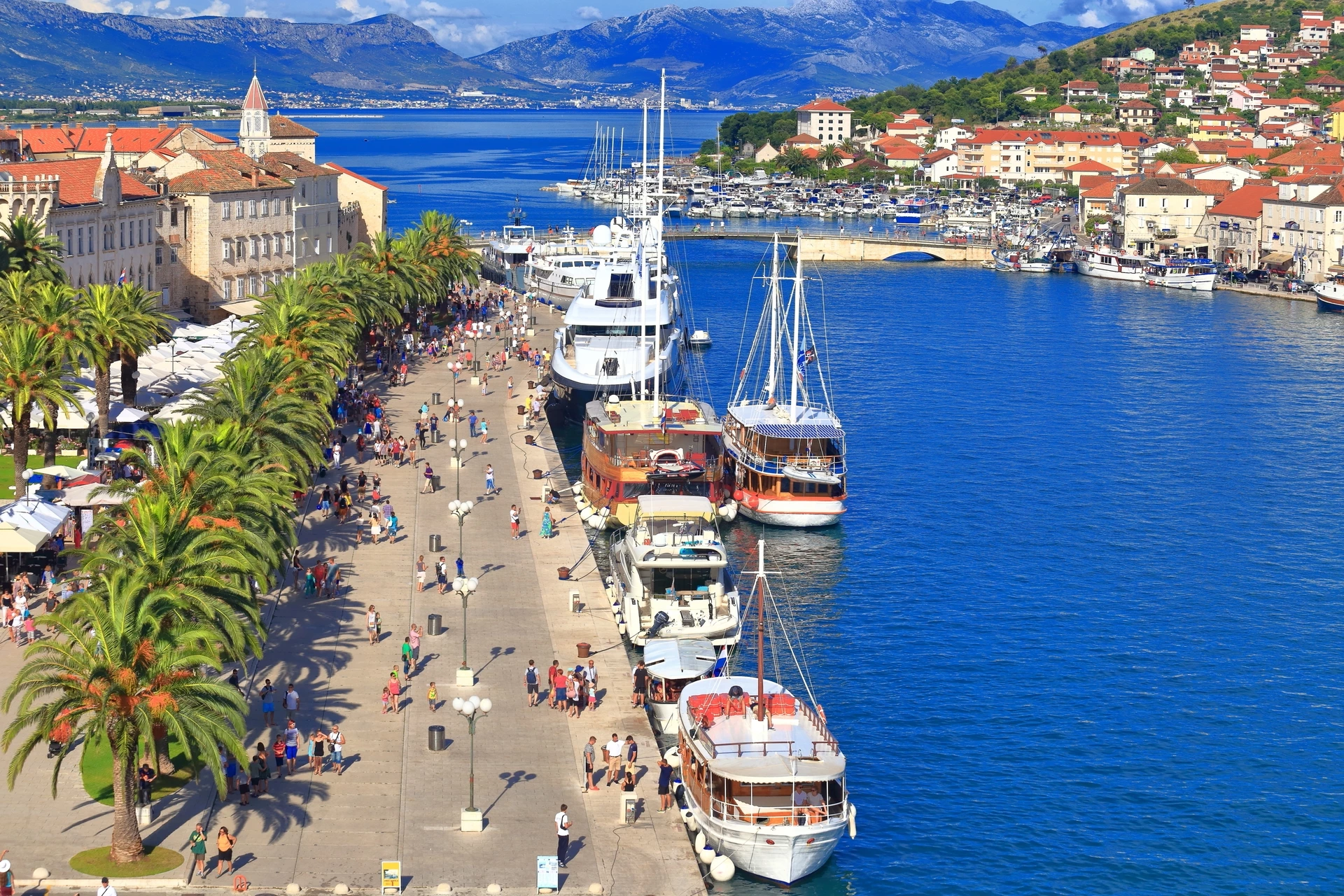 The serene harbour of trogir