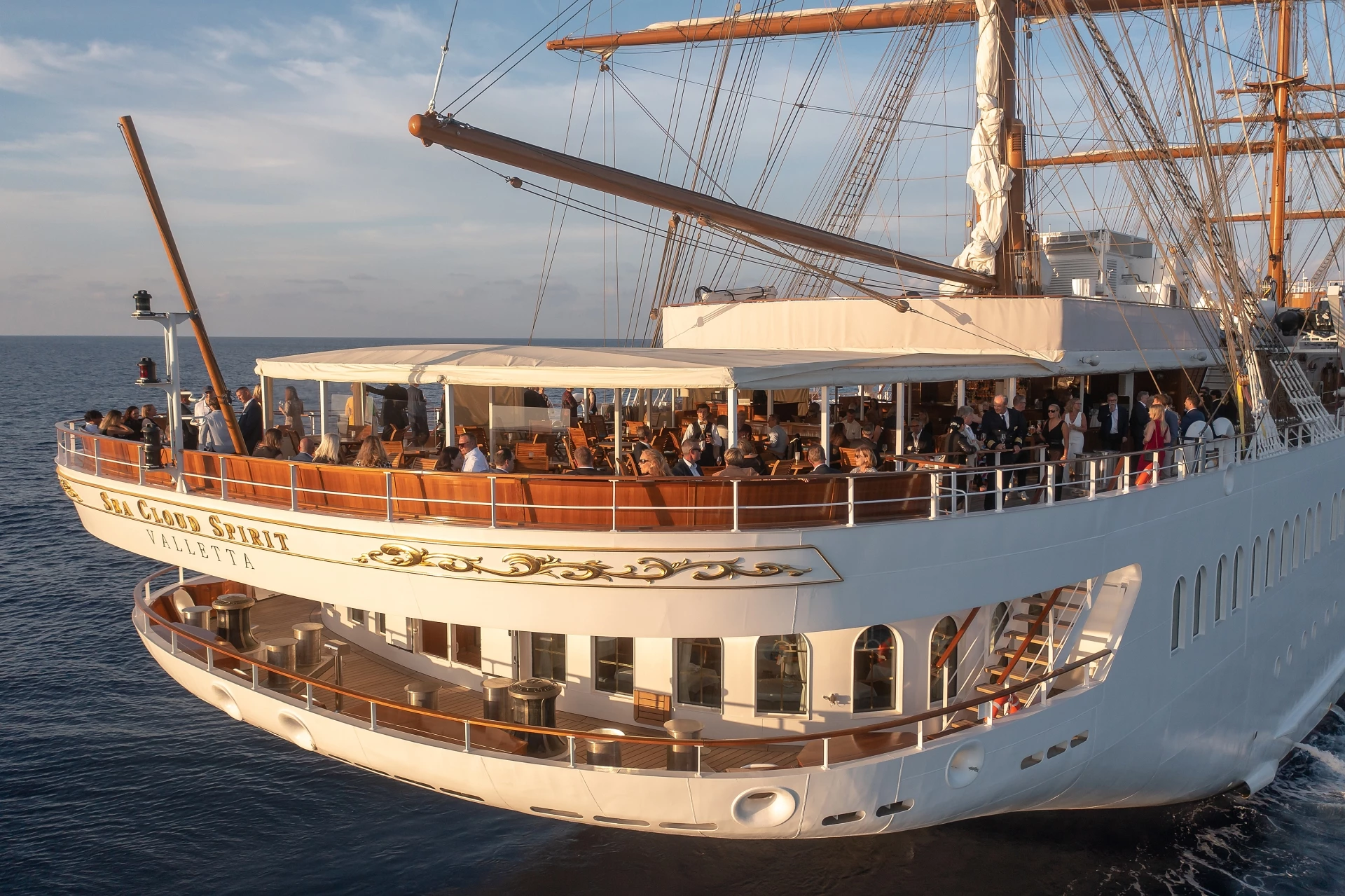 Sea Cloud Spirit sailboat